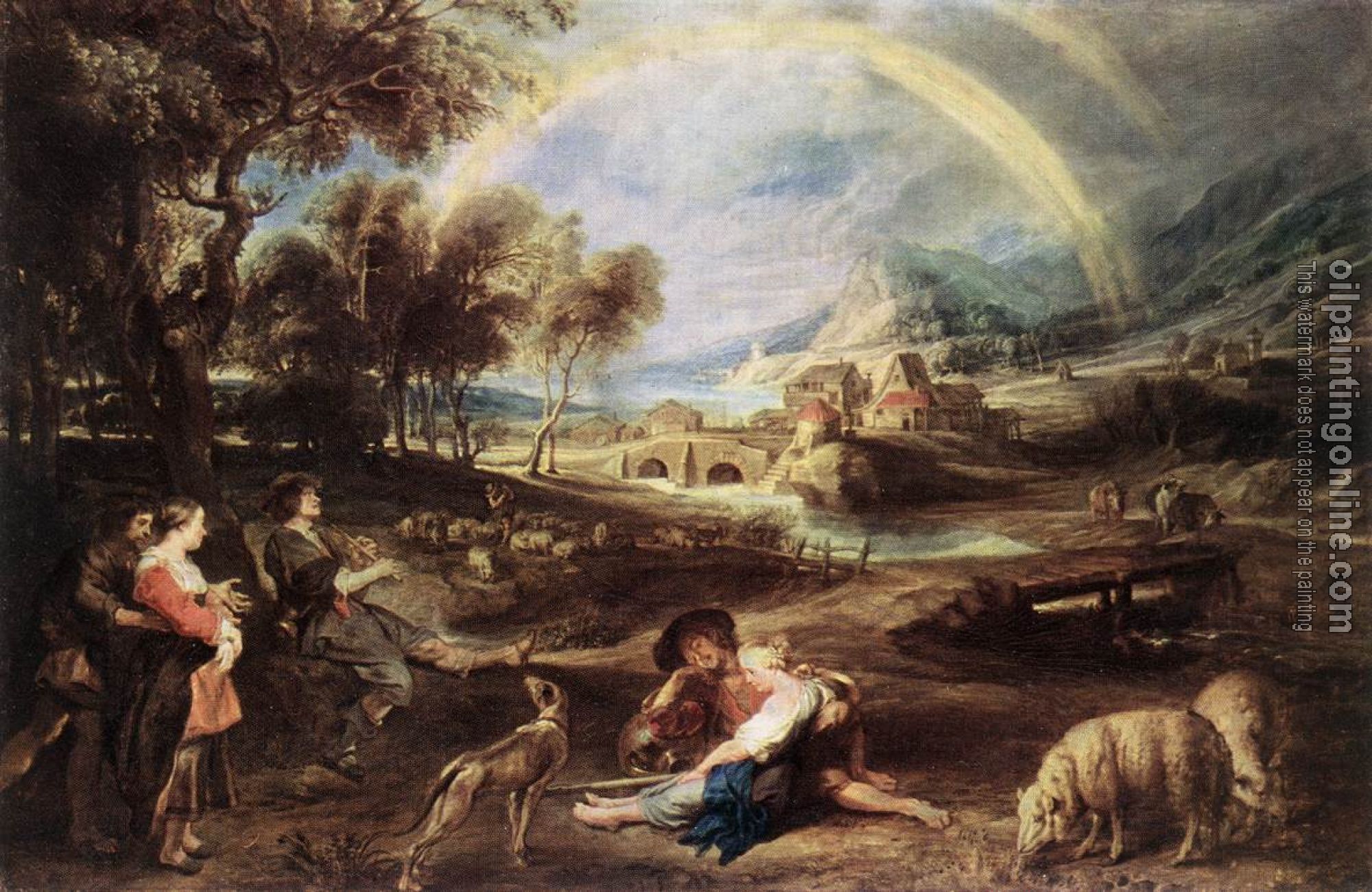 Rubens, Peter Paul - Landscape with a Rainbow